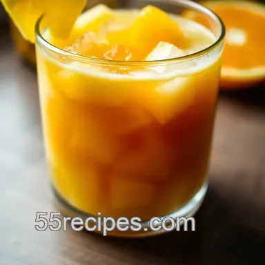 Refreshing Fruit Juice Recipes PDF: Easy Tropical Bliss Juice to Try Recipe Card