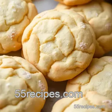 Tropical Bliss Pineapple Cookies presentation