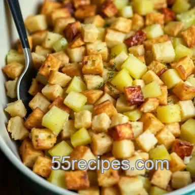 Tropical Pineapple Stuffing Delight presentation