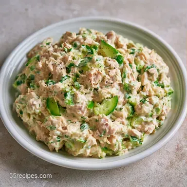 Tuna Salad Greek Yogurt in 10 Minutes Recipe Card