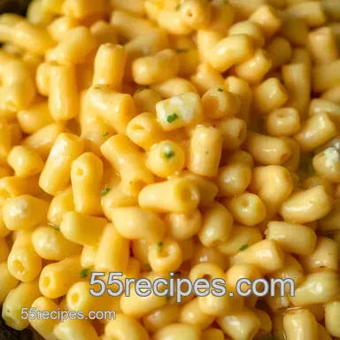 Ultimate Creamy Three Cheese Mac & Cheese presentation