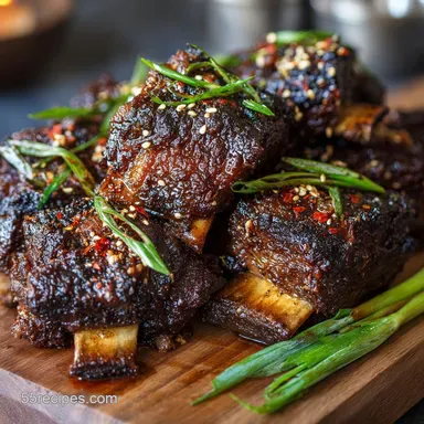 Korean Beef Short Ribs: Ultimate LA Galbi Recipe for the Grill Recipe Card