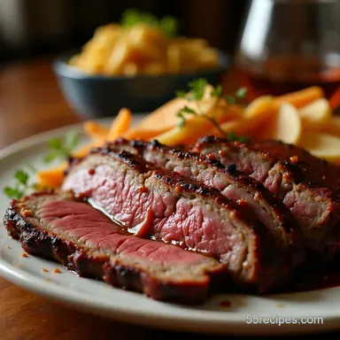 MeltinYourMouth Brisket Recipe Oven or Smoker Recipe Card