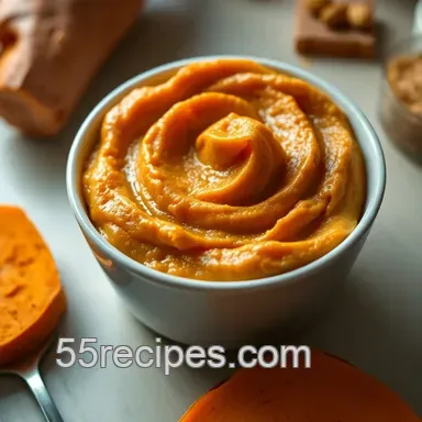 Velvety Sweet Potato Butter: A Rich and Wholesome Spread Recipe Card