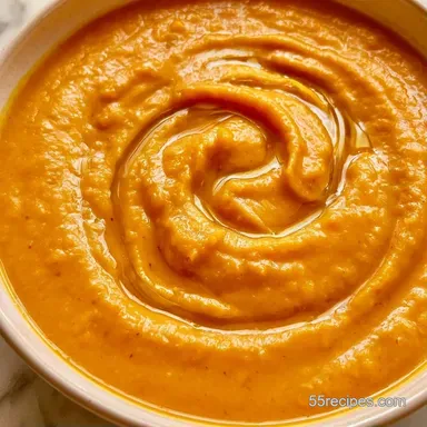 Red Lentil Soup with Warm Spices for 4 Recipe Card