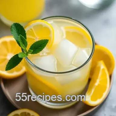 Yuzu Lemonade: A Refreshingly Tart Twist on a Classic presentation