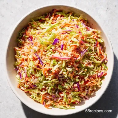 My Zesty Asian Coleslaw Recipe A Rainbow of Flavor