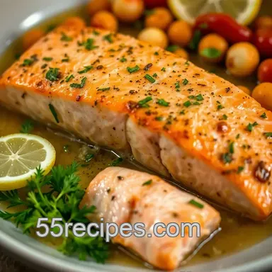Easy & Juicy Silver Salmon Recipe: My Fail-Proof Herb-Glazed Method Recipe Card