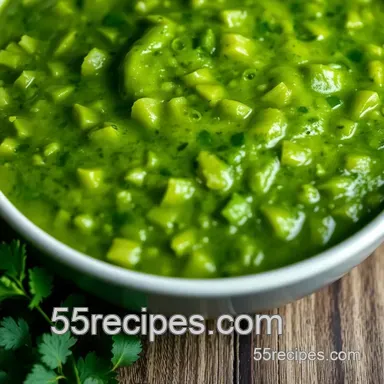 Easy & Zesty Tomatillo Salsa Verde: My Go-To Summer Dip Recipe Recipe Card