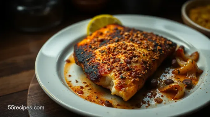 Blackened Grouper: Bayou Spice in Every Bite! Bayou Blackened Grouper
