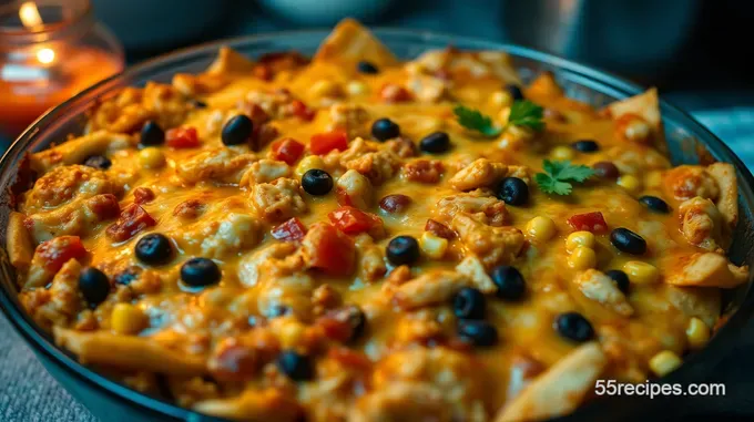 Cheesy Chicken Tortilla Casserole: A Family Favourite