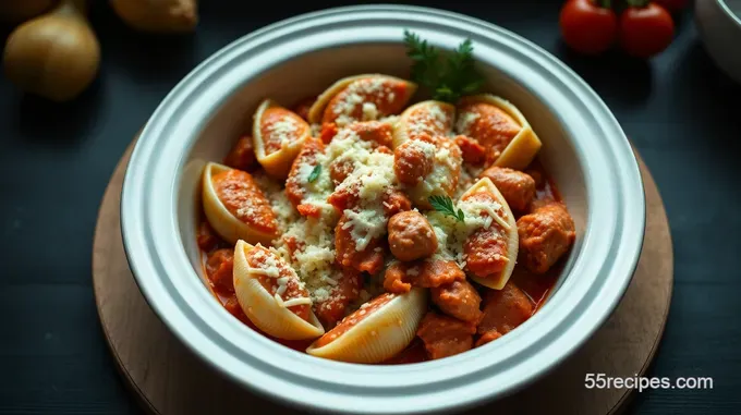 Cheesy Sausage-Stuffed Conchiglioni: A Comfort Food Classic
