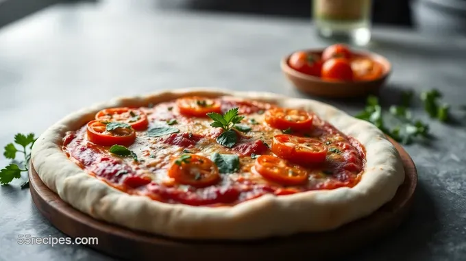Chimichurri Sweet Tomatoes & 00 Flour Pizza