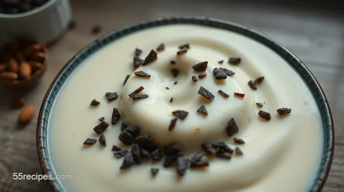 Creamy Almond Milk Powder Pudding