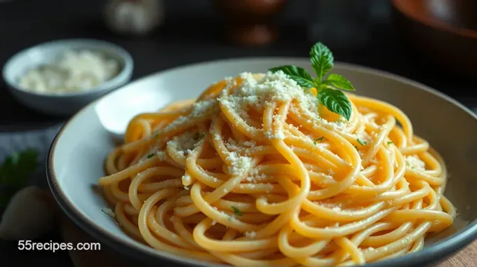 Creamy Carba Nada Pasta: Guilt-Free Garlic Parmesan! Creamy Garlic Parmesan Carba Nada Pasta