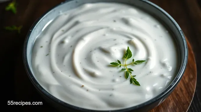 Creamy Low Sodium Ranch Dressing