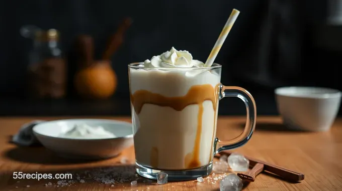 Creamy Vanilla Frappuccino Delight