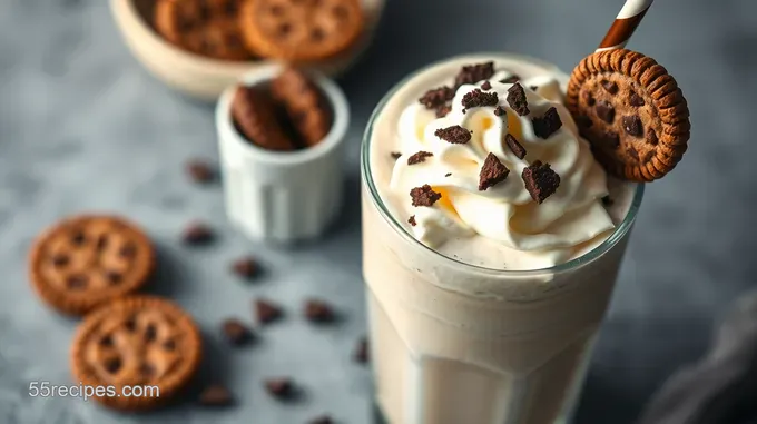 Delicious Cookies and Cream Milkshake