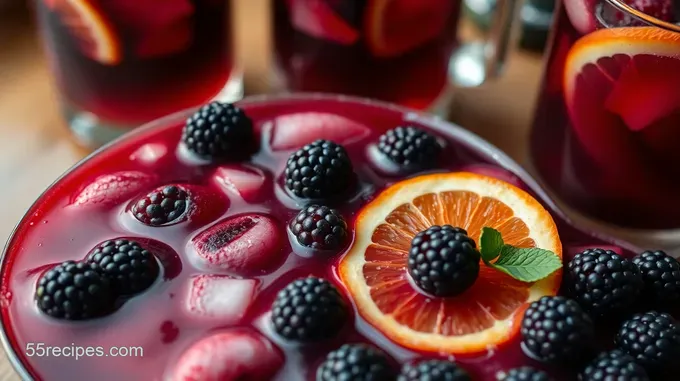 Deliciously Refreshing Blackberry Sangria: A Taste of Outback