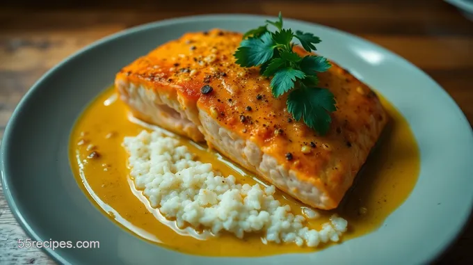 Easy Coconut Curry Salmon