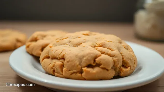 Flourless Peanut Butter Cookies: Rich Chewy Delights