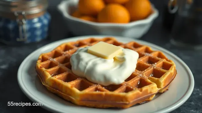Golden Joy Waffles: A Classic Delight