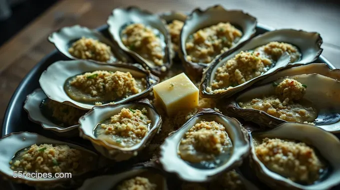 Heavenly Baked Stuffed Oysters with Garlic Herb Butter
