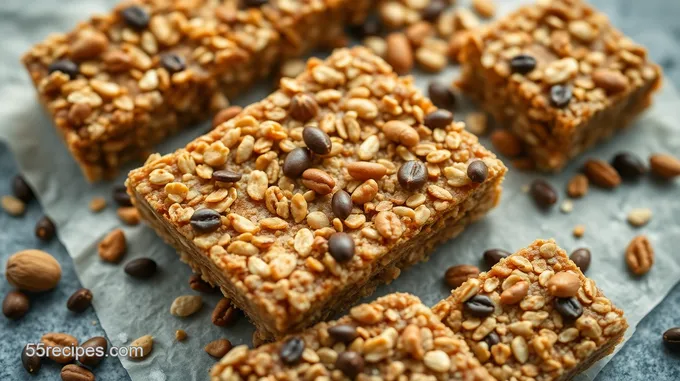 Nutty Energy Bars with Coconut Oil