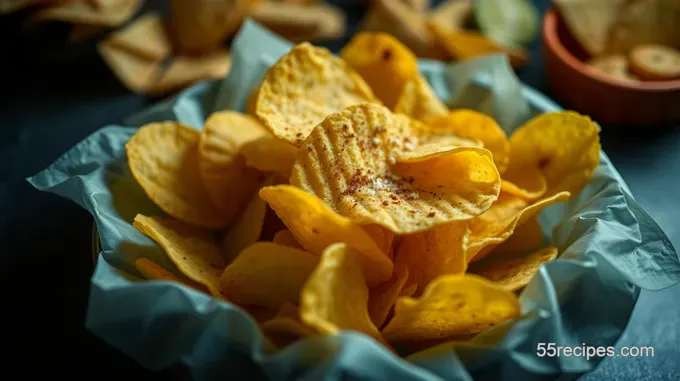Oven-Baked Tortilla Chips: Crispy Crunchy Goodness!