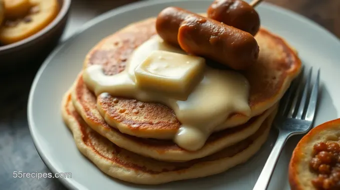 Pancakes & Sausage on a Stick: A Fun Breakfast Treat!