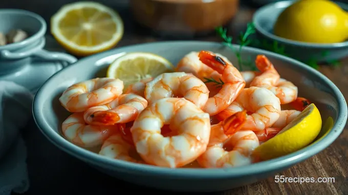Perfectly Steamed Shrimp