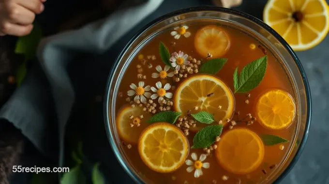 Rainbow Herbal Infusion Labor Aid Recipe