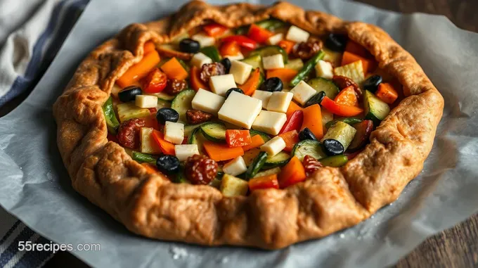 Savory Himalayan Tartary Buckwheat Galette with Seasonal Vegetables