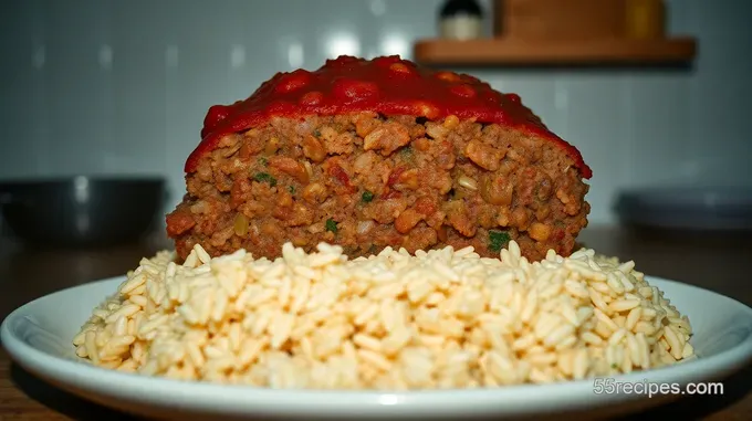 Savory Meatloaf with Rice – A Comforting Classic