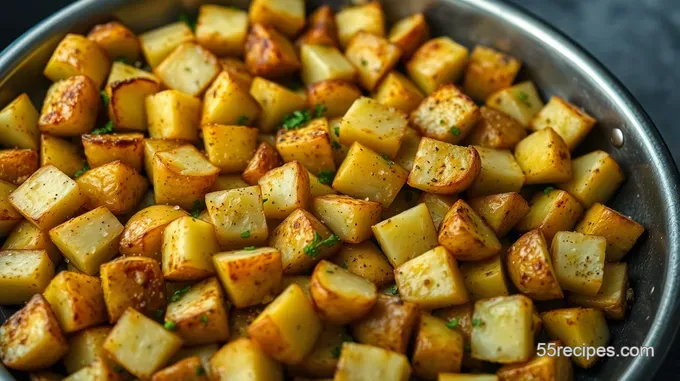 Savory Oven Roasted Ranch Potatoes