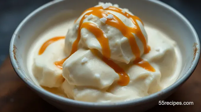 Scrumptious Salted Caramel Gelato
