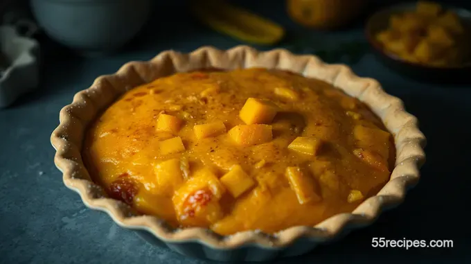 Sweet and Spicy Indian Mango Pie