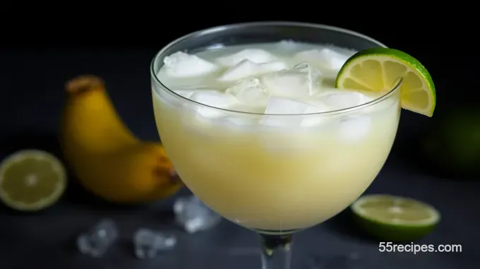 Tropical Banana Daiquiri Delight