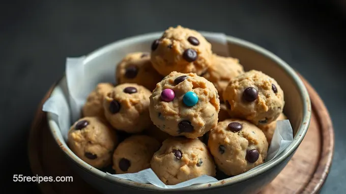 Ultimate Monster Cookie Dough Bites