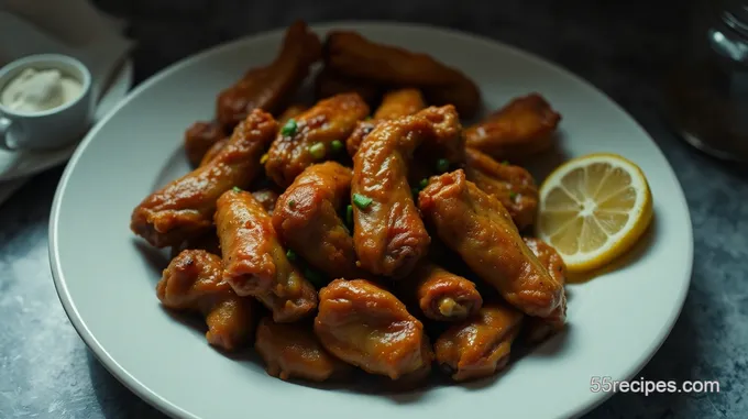 Zesty Hot Lemon Pepper Wings