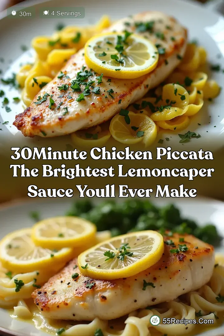 30Minute Chicken Piccata The Brightest LemonCaper Sauce Youll Ever Make