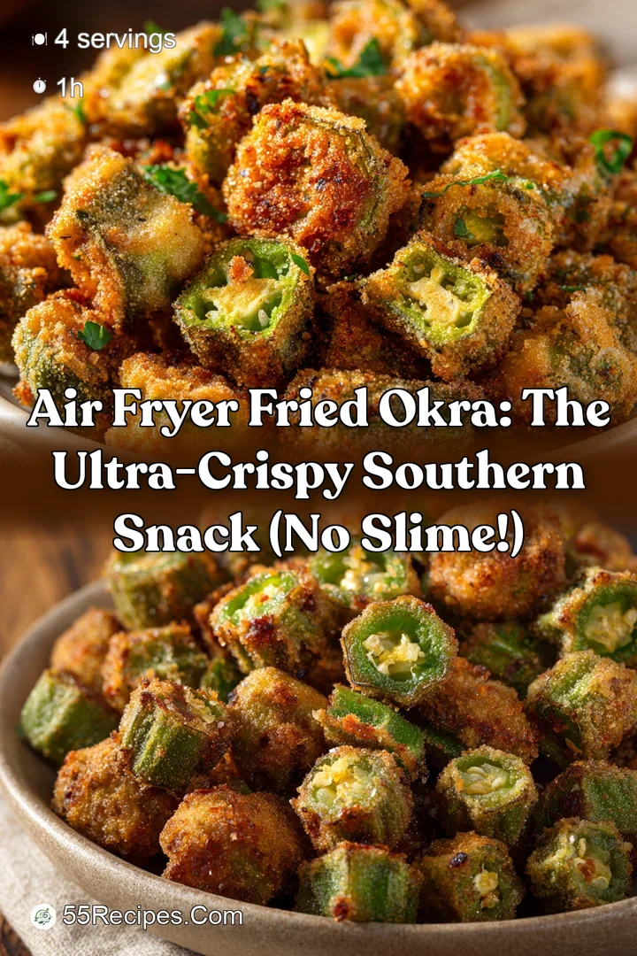 Air Fryer Fried Okra: The Ultra-Crispy Southern Snack (No Slime!)