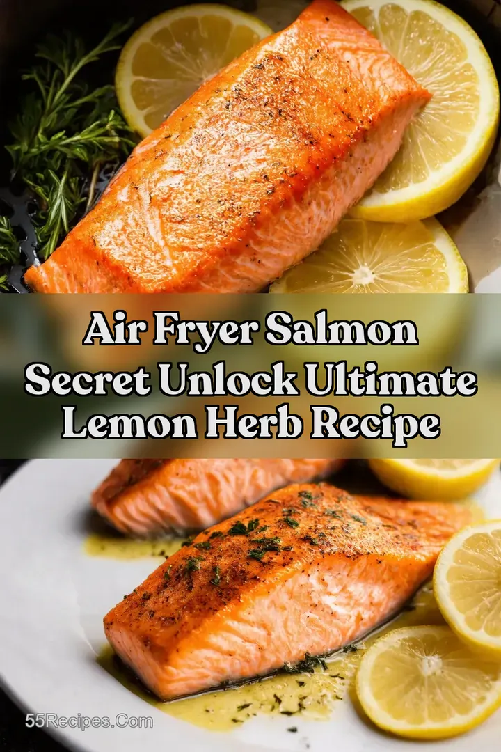Air Fryer Salmon Secret Unlock Ultimate Lemon Herb Recipe