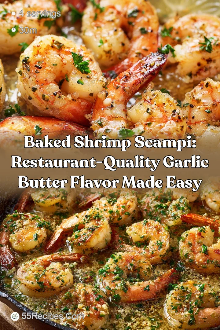 Baked Shrimp Scampi: Restaurant-Quality Garlic Butter Flavor Made Easy
