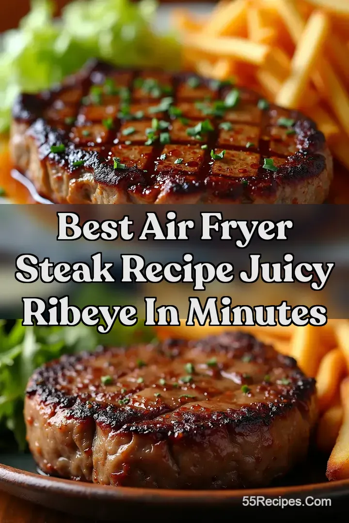 Best Air Fryer Steak Recipe Juicy Ribeye In Minutes