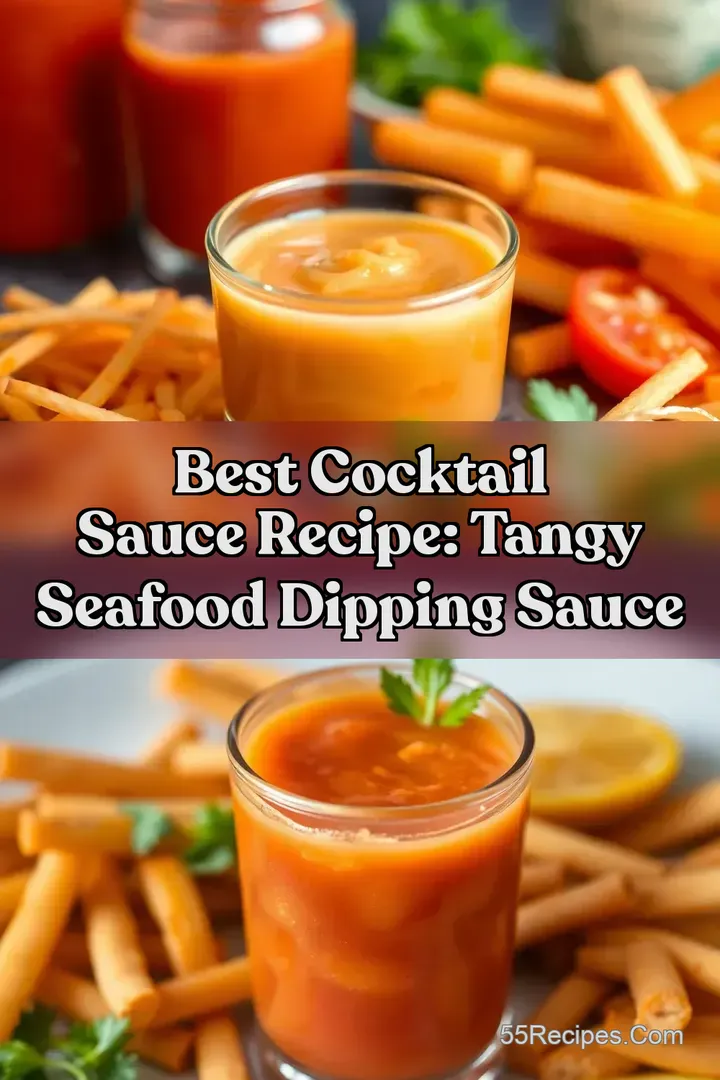 Best Cocktail Sauce Recipe: Tangy Seafood Dipping Sauce : PIN FOR LATER Best Cocktail Sauce Recipe: Tangy Seafood Dipping Sauce