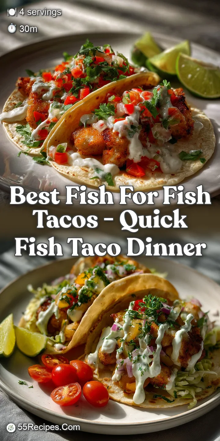 Best Fish For Fish Tacos - Quick Fish Taco Dinner