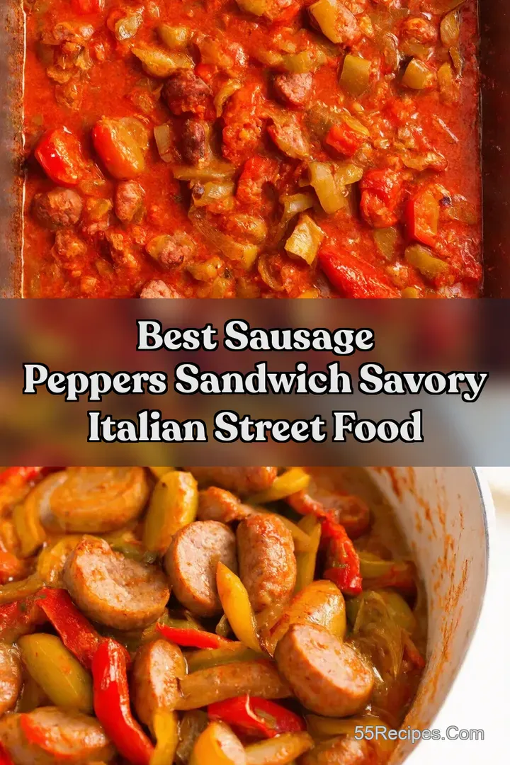 Best Sausage Peppers Sandwich Savory Italian Street Food
