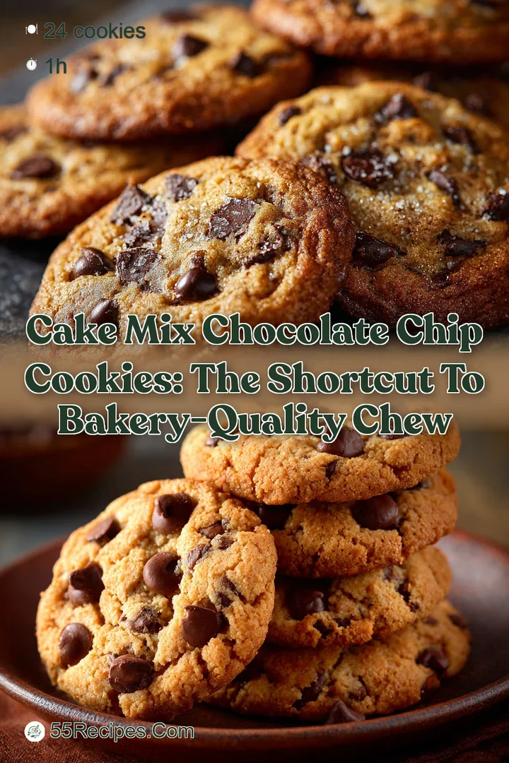 Cake Mix Chocolate Chip Cookies: The Shortcut to Bakery-Quality Chew