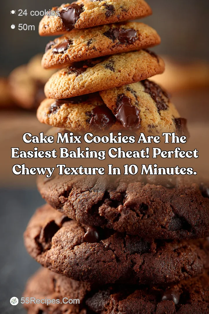 Cake Mix Cookies are the easiest baking cheat! Perfect chewy texture in 10 minutes.